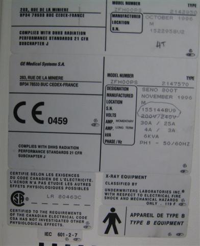  GE 800T with 2002 Tube